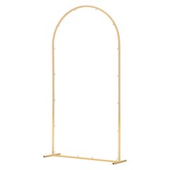 Uimoso Metal Arch Backdrop Stand 6.6 x 3.3 ft for Weddings and Events