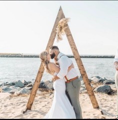 Wedding Arch Backdrop, Fast Free Shipping, Hexagon, Heptagon, Triangle. 