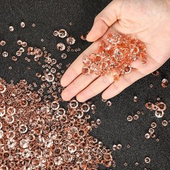 Hicarer 7000 Pieces Diamond Decorations Bling Bling Diamond Vase Filler Acrylic
