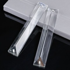10pcs 180mmx22mm Clear K9 Rectangle Long Crystal Prisms Drop Pendants Chandelier
