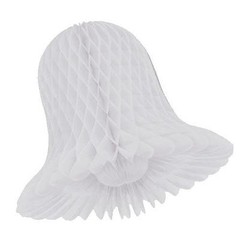11″ Honeycomb Tissue Wedding Bells (3-pack) by Devra Party