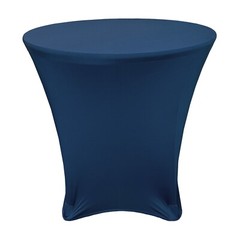 Round Spandex Table Covers, Stretch Tablecloth for Lowboy Cocktail Tables