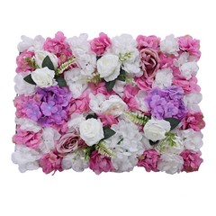 6 Pcs Artificial Hydrangea Flower Wall Panel For Wedding Party Backdrop 60X40CM