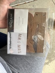Style Me Pretty: MR and MRS: Wood Banner, NEW in Box, 5ft, Free Shipping!!