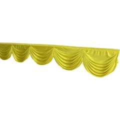 3/6M Long Tassel Faux Silk Swag Drape Panel Party Stage Event Background Decor