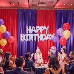 10×10 ft Red Sequin Backdrop Curtain Panels for Parties, Wrinkle Free Glitter…