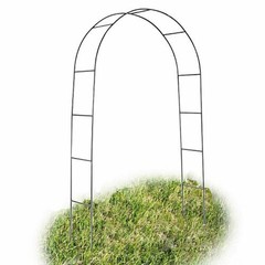 7.9ft Metal Army Green Wedding Party Prom Garden Floral Decoration Arbor Arch