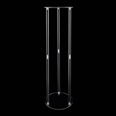 10pcs 80cm Acrylic Artificial Flower Vase Stand Wedding Centerpieces Decoration