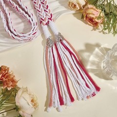 Wedding Lasso Rope Handfasting Cord with Tree of Life Pendant Rustic Ceremony