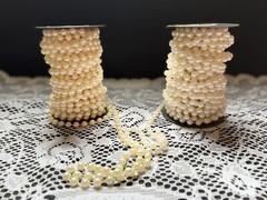 8mm Light Ivory Pearl Garland Wedding Decorating.