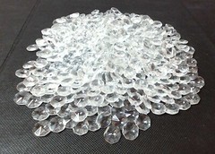 500+ Clear .5 inch Acrylic Diamonds – Table Confetti for Weddings (MC256)