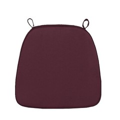 Burgundy POLYESTER CUSHION for CHIAVARI CHAIR Wedding Party Ceremony Decoration
