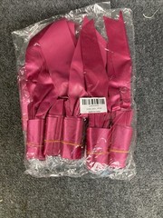Lot of 25 Fuchsia Reversible Satin Wedding Shower Party Bow Tie Chair Decor NEW!
