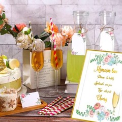Mimosa Bar Decor Kit Package Mimosa Bar Signage for Bridal Brunch Bachelorette