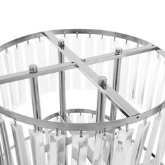5 Tier Flower Stands, 2PCS Flower Stands, Crystal Flower Stands Round Modern