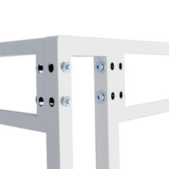 Outdoor Wedding Canopy Stand Frame Metal Iron Chuppah Manda w/ 4 Reinforced Base