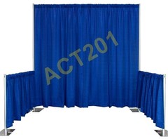 PIPE AND DRAPE TRADE SHOW BOOTH KIT (WITH PREMIUM DRAPES) – PIPE & DRAPE