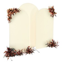 Arch Backdrop Stand, Wedding Arch Stand,candy buffets, dessert tables,3pcs