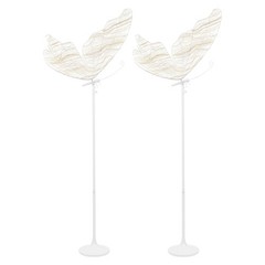 2PCS Butterfly Floor Lamp 110V Wedding Decor Aisle Light 25W LED Butterfly Lamp