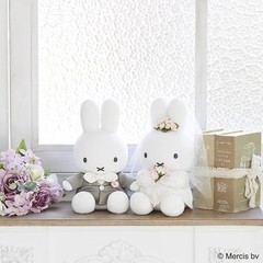 Sekiguchi Miffy Wedding Doll Western Style Plush Set Dick Bruna Marriage Gift