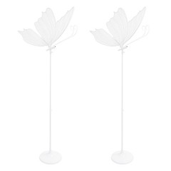 2PCS Butterfly Wedding Light, 110V Aisle Decor Light, 48W T-stage Guidance Light
