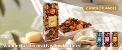 Potpourri Bowl Filler with ential Oil – Ocean Scented Dried Flower