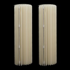 2PCS Cylinder Pedestal Stands for Party Table Cake Pedestal Stand for Parties