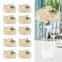 10 PCS Flower Ball Arrangement Bouquets Flower Ball For Wedding Centrepieces