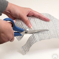 4.5″ x 15ft Wedding Decoration Supplies Rhinestone Diamond Wraps Ribbon Mesh