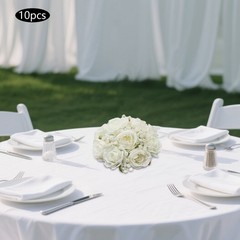 Artificial Fake Flower Ball Arrangement Bouquet Wedding Centerpieces Decorations