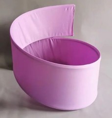 Wedding Curve Wave Arc Spiral Elastic Cloth Cover Modeling for 35CM PVC Board