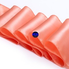 100 PEACH Satin Chair Sashes Bows Wedding Party Banquet Events DIY Decoration