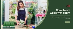 6 Pieces Floral Fo Ca with Floral Fo for Fresh and Artificial