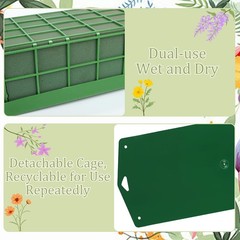 6 Pieces Floral Fo Ca with Floral Fo for Fresh and Artificial