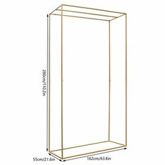 New Wedding Ceremony Canopy Chuppah Photography Backdrop Stand Kit Decoration