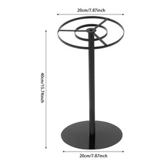 Black 10Pcs Wedding Flower Stands 40cm Flower Stand Wedding Table Centerpieces