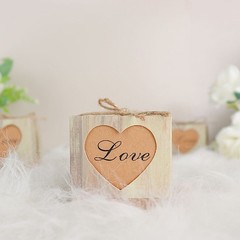 25 Natural Favor Boxes Rustic Wooden Design Party Gift Holders Party Decorations