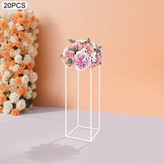 20PCS Geometric Flower Stand For Wedding,Metal Flower Stand,Wedding Flower Stand