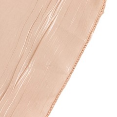 BEIGE Crinkle Crushed Taffeta Banquet CHAIR COVER Party Wedding Events Decor