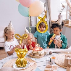 Metallic Long Balloons Art Kit for Twisting, Chrome 260pcs Skinny Modeling Ba…