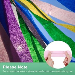 6-Rolls 492ft Crepe Paper Streamer for DIY [Pink-1.8 Inch x 82 Ft/Roll]