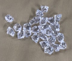 120 Pieces Acrylic Crystal Ice Rock Clear