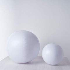 20″ ASSORTED LED Ball Orb Inflatable FLOATING POOL LIGHT Wedding Decorations