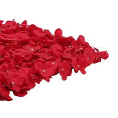 12pcs Red Flower Wall Panel Backdrop For Wedding Party Decor Easy To Use