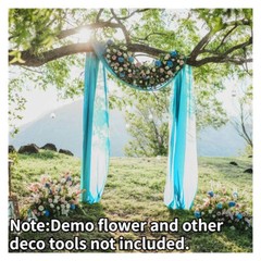Backdrop Draping Curtain Arch Wedding Party New 13/20/32.8ft Decor 4/6/10M Tulle