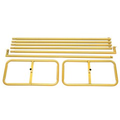 Metal Wedding Arch Frame Gold Iron Garden Party Stand Backdrop Flower Display