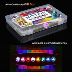 esseelove Bedazzler Kit with Rhinestones, Hotfix Applicator, DIY Multicolor