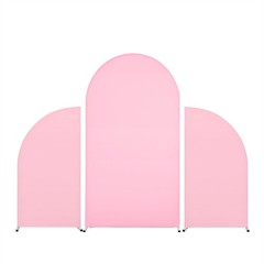 Set Of 3 Wedding Arch Cover Double Sided High Elasticity Arch Backdrop Decor