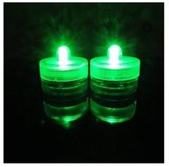 10 PCS Flameless Votive Candles Battery Operated submersible LED Tea Light USA