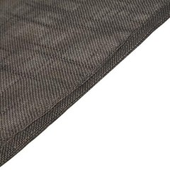 5 CHARCOAL GRAY CHAIR SASHES Premium Polyester Faux Burlap Wedding Decorations